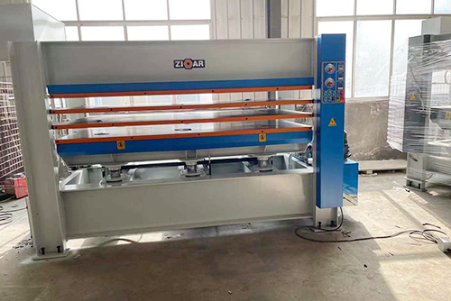 ZICAR 100T Hot Press Machine JY3848AX100 well received in Kazakhstan