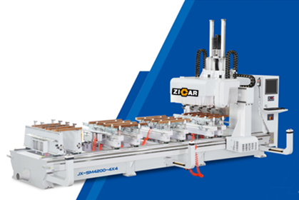 JX-SM4200-4x4 CNC Machining Center Gantry Type Tenon And Mortise Machine