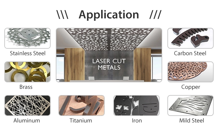 laser cutting metal application
