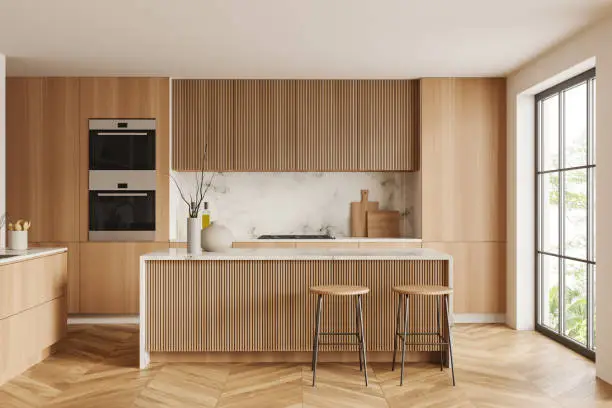 Kitchen Design with Modular Cabinets and Edge Banding Machines